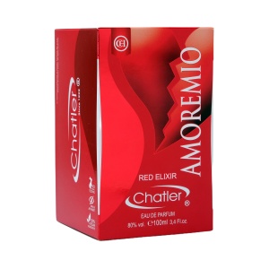 Apa de Parfum Chatler Amoremio Red Elixir 100 ml – Unisex, Dulce-Fructat, Inspirat din Cacharel Amor Amor Elixir Passion - Img 3
