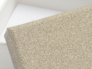 Cutie de Carton culoare Crem Gold stralucitor