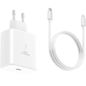 Incarcator Original Samsung Super Fast Charger, 45W, cu Cablu USB-C