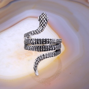 Inel pe lungimea degetului model Snake din Argint 925 c3143