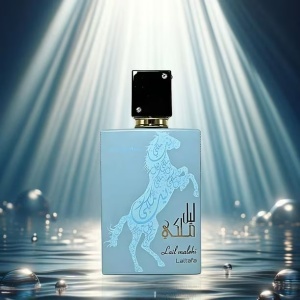 Apa de Parfum Arabesc Lail Maleki Moroccan Blue by Lattafa pt Amandoi cantitate 100ml - Img 4