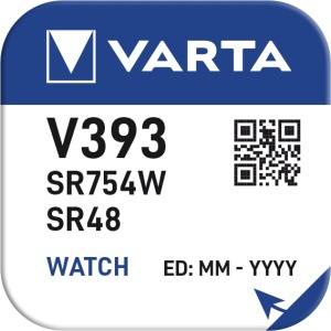 Baterie ceas Varta Silver Oxide V393 SR754W 1bc