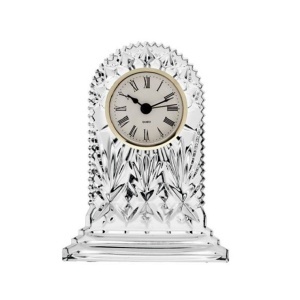 Ceas Crystal Bohemia Clock Stand 17.5 cm model Arcada cu rama aurie