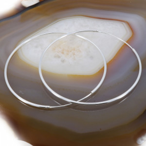 Cercei Rotunzi, Creole din Argint 925 cod 3233
