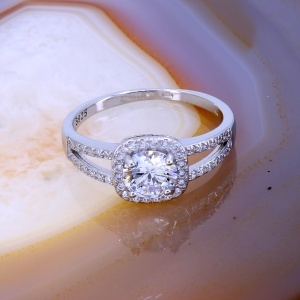 Inel Princes din Argint 925 cu Cristale Stralucitoare zirconia c3180