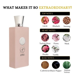 Ajwaa Roses by Nusuk – Parfum Femei Floral Oriental 100ml