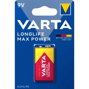 Baterie alcalina VARTA MAX Power 9V