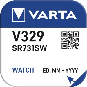Baterie ceas Varta Silver Oxide V329 SR731SW 1 bc