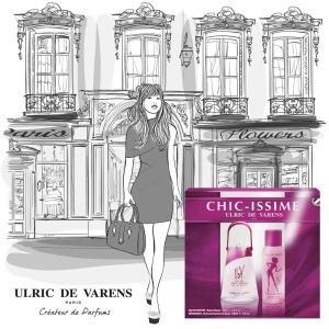 Set Caseta UDV Chic Issime 75 ml si Deo 125 ml - Img 2