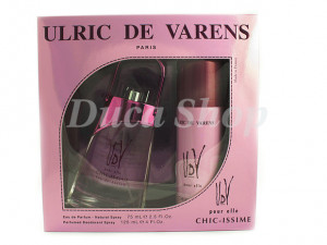 Set Caseta UDV Chic Issime 75 ml si Deo 125 ml