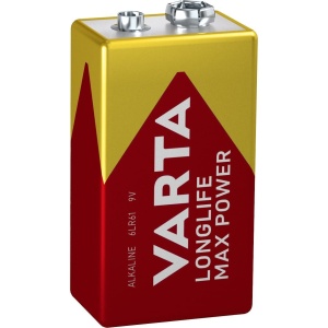 Baterie alcalina VARTA MAX Power 9V