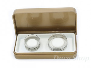 Cutie Lacuita Culoare Aurie din Plastic pentru Verighete c121 - Img 2