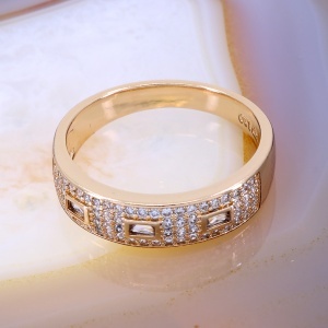 Inel Crystals Fantezy placat cu aur rose c1673