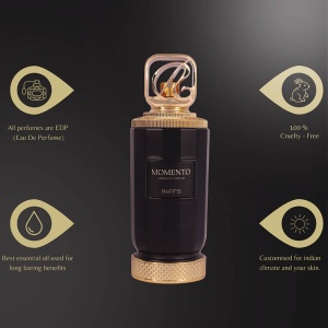 Momento by Riiffs – Extrait de Parfum Unisex 100ml | Eleganță Lemnoasă cu Accente Orientale - Img 4