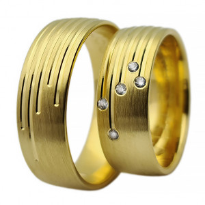 Verigheta din Argint 925 Placata cu Aur 22K model Ploaie de Stele