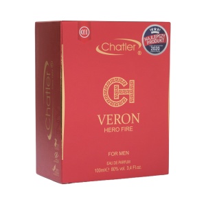 Apa de parfum Chatler CH Veron Hero Fire Men 100 ml Inspirat din V. Eros Flame