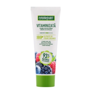 Crema Vitaminizata pentru maini, unghii si cuticule Extract Fructe de padure 75ml