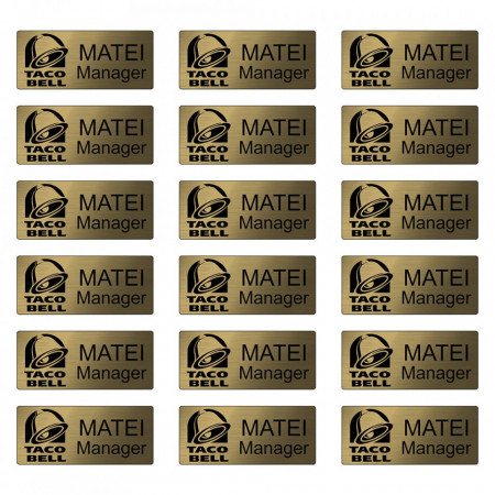 Ecuson Gold cu Magnet Personalizat - Img 3