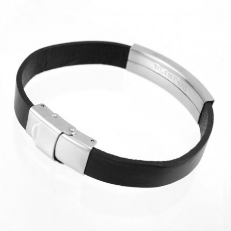Personalized leather bracelet - Img 2