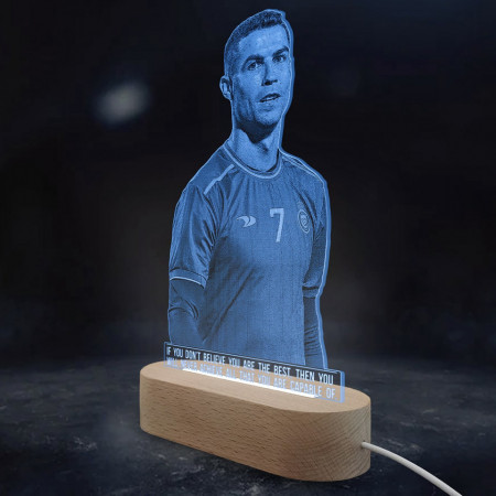 Ronaldo Design Blue LED Lamp - Img 2