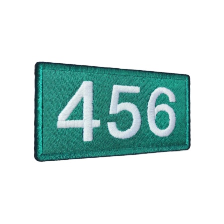Patch Design Squid Game Ecuson Jucator 456 - Img 5
