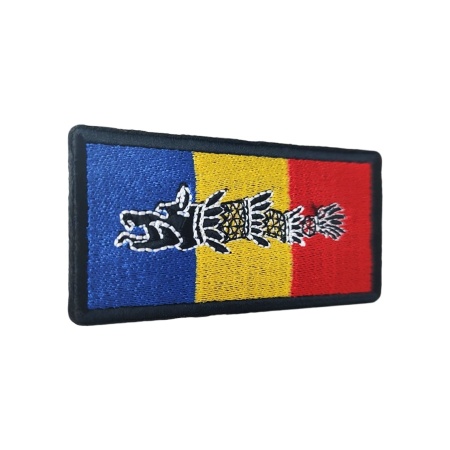Dacian Wolf and Romanian Tricolor Patch - Img 5