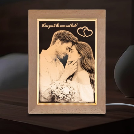 LED Frame with Engraved Photo - Img 3