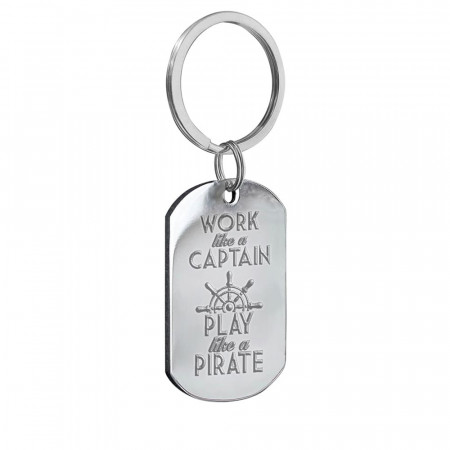 Large Army Keychain with Sailor Message - Img 6