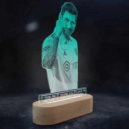 Veioza Verde LED Design Messi - Img 2