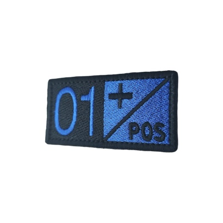 Patch Tip Ecuson Personalizabil cu GRUPA SANGUINA - Img 3
