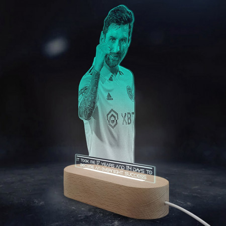 Veioza Verde LED Design Messi - Img 3