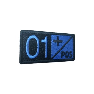 Patch Tip Ecuson Personalizabil cu GRUPA SANGUINA - Img 4