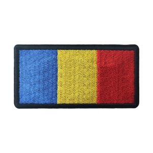 Romanian Flag Patch