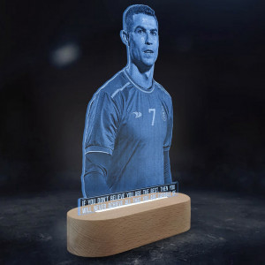 Veioza Albastra LED Design Ronaldo - Img 3