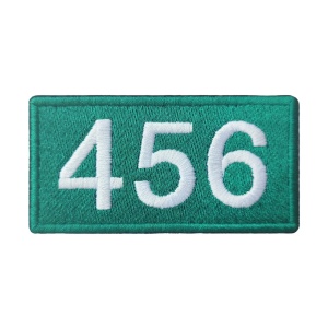 Patch Design Squid Game Player Badge 456