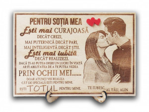 Tablou ''Pentru soția mea''