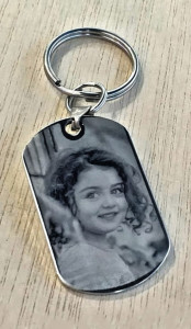 CUSTOMIZED medium fashion TAG keychain