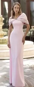 Duga haljina za maturu nezno roze