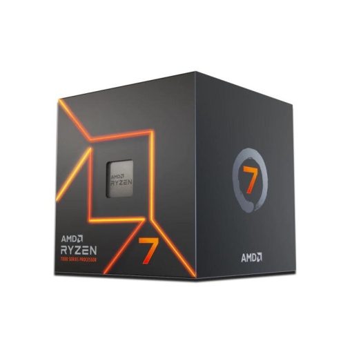 AMD Ryzen 7 7700 (AM5) Processor (PIB) with Wraith Prism Cooler and Radeon Graphics "100-100000592BOX"