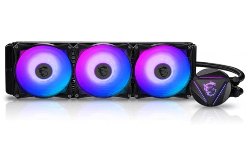 Cooler MSI "MAG CORELIQUID 360R V2", skt universal, racire cu lichid, ventilator 120 mm x 3, 2000 rpm, iluminat ARGB, "MAG CORELIQUID 360R V2"