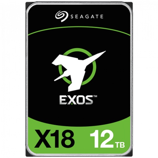 HDD Server SEAGATE Exos X18 12TB 512e/4KN (3.5", 256MB, 7200RPM, SATA 6Gbps), "ST12000NM000J"