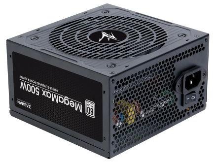 SURSA Zalman "TXII", 500W, certificare 80 Plus , non-modular, fan 120mm, negru, "ZM500-TXII"
