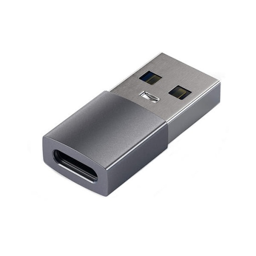 Adaptor OTG USB la USB Type-C, Basekit TD-USH40, Space Gray