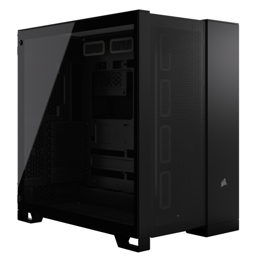 Carcasa Corsair 6500D Airflow Midi-Tower, Tempered Glass - schwarz "CC-9011259-WW"