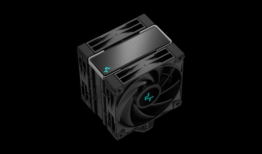 Cooler Deepcool "AK400 Zero Dark PLUS", compatibil skt. Intel si AMD, racire cu aer, ventilator 120 mm x 2, 1650 rpm, inaltime cooler 155 mm, 4 heatpipe, "R-AK400-BKNNMD-G-1"