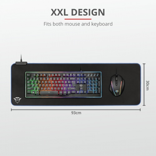 GXT 764 GLIDE-FLEX RGB XXL MOUSEPAD "23395"