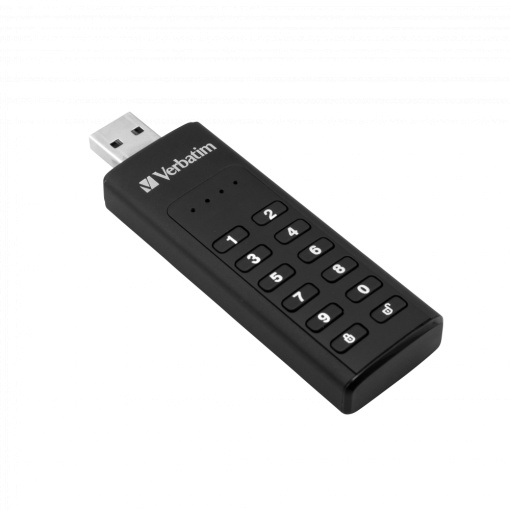 MEMORIE USB KEYPAD VERBATIM 128GB CU ENCRIPTIE AES 256-BIT, USB C "49432"