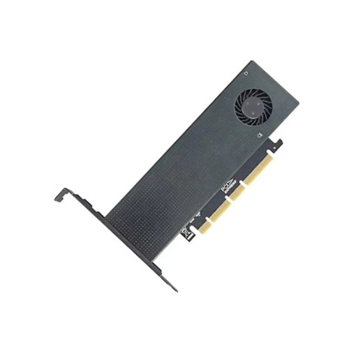 Adaptor SSD M.2 NVMe la PCI-E 3.0 X16, Radiator Racire SSD, Sistem Fixare pe Carcasa