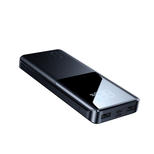 Baterie Externa 10000mAh, 22.5W, Joyroom, Afisaj Digital, PD, QC3.0, AFC, Negru