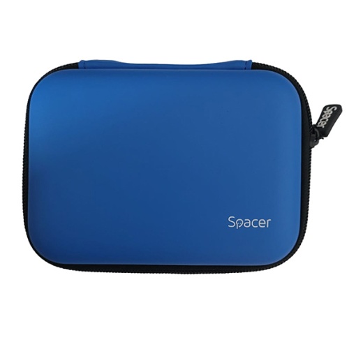 HUSA SPACER, pt HDD, buzunar intern plasa, albastru, "SPHD-001-BL"
